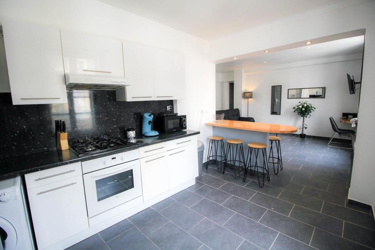 Appartement Calme Et Spacieux, Cite Et Ville A Pied, Wifi, 2 Chambres, 3 Lits Carcassonne Buitenkant foto