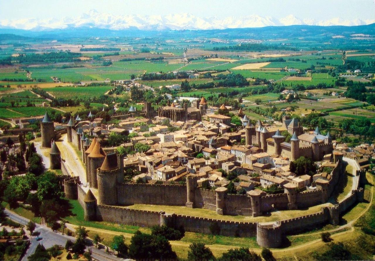 Appartement Calme Et Spacieux, Cite Et Ville A Pied, Wifi, 2 Chambres, 3 Lits Carcassonne Buitenkant foto